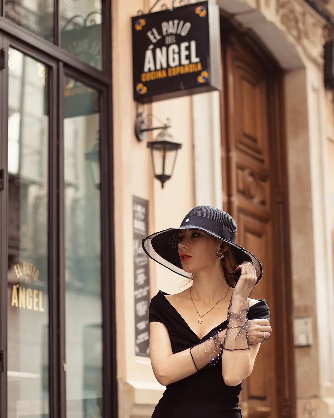 Confident portrait of woman in golden light