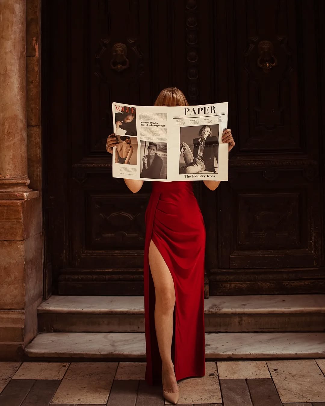 Photoshoot in historical centre of Malaga️ Dress Portrait photography in Granada, Spain.